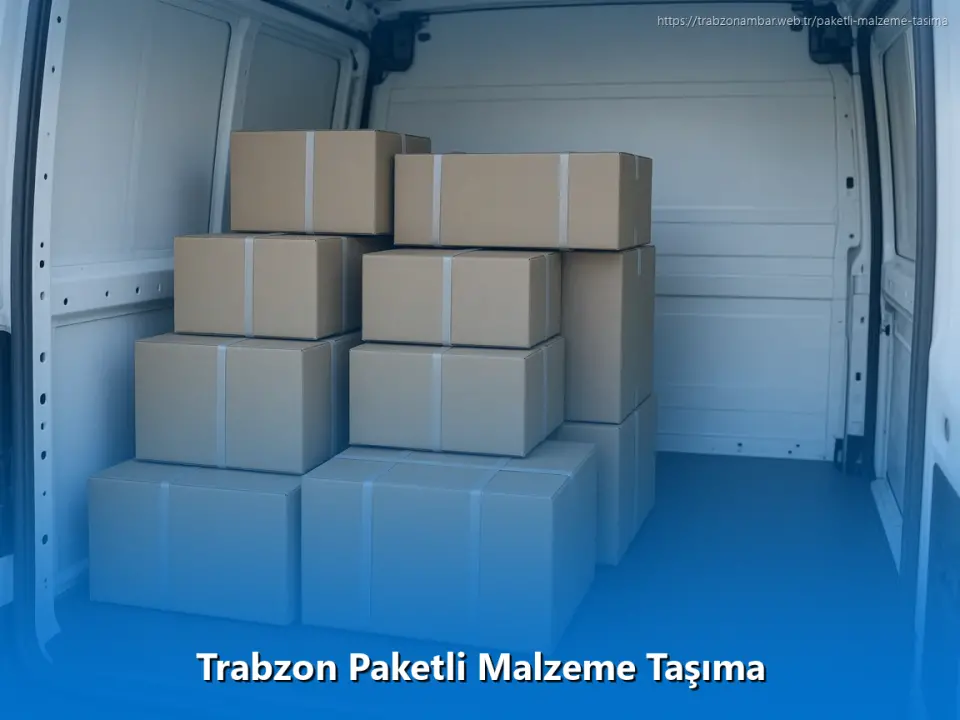 Trabzon Paketli Malzeme Taşıma