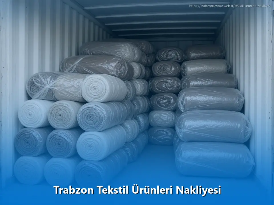 Trabzon Tekstil Ürünleri Nakliyesi